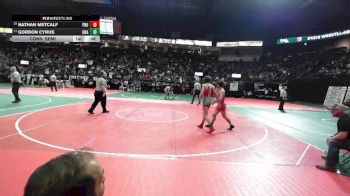 140 lbs Cons. Semi - Gordon Cyrus, Unattached vs Nathan Metcalf, PROA