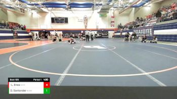 100 lbs Quarterfinal - Lily Enos, Batavia vs Daniela Santander, Romeoville (H.S.)