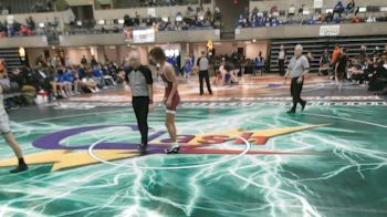 133 lbs Finals (8 Team) - Luke Spiess, Delta, OH vs Sam Hollett, Unity, IL