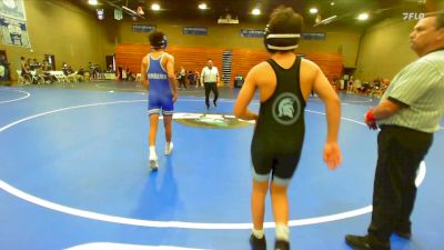 106 lbs Semifinals (4 Team) - Yaser Quintero, Madera vs Hilcias Sanchez, South Bakersfield