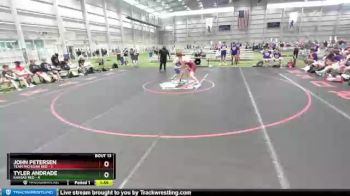 182 lbs Placement Matches (8 Team) - John Petersen, Team Michigan Red vs Tyler Andrade, Kansas Red