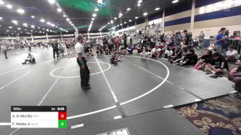 82 lbs Consi Of 16 #2 - Alexander Gonzales-Murillo, Pride WC vs Frank Motes Jr, Gold Rush Wr Acd