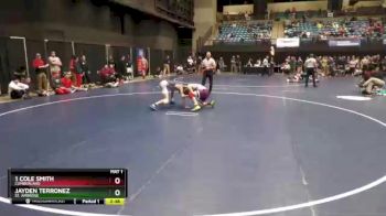 165 lbs Champ. Round 1 - 1 Cole Smith, Cumberland vs Jayden Terronez, St. Ambrose