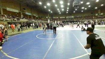 54 lbs Semifinal - Zachary Zamarripa, Duran Elite vs Azerijah Bonney, Pomona Elite