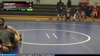 113 lbs Cons. Round 3 - Dylan Escutia, Spring Valley vs Tyler Heaney, Pahrump Valley
