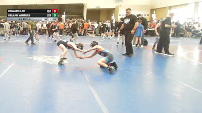 77 lbs Rr Rnd 5 - Edward Lee, Revival X vs Kellan Winters, CTWHALE Humpback - MSE