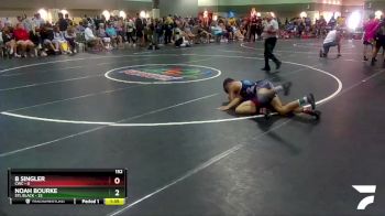 152 lbs Round 4 (6 Team) - Noah Bourke, STL Black vs B Singler, CWC