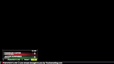5A 285 lbs Champ. Round 1 - Chandler Carter, Mountain Home vs Jaxton Humphries, Century