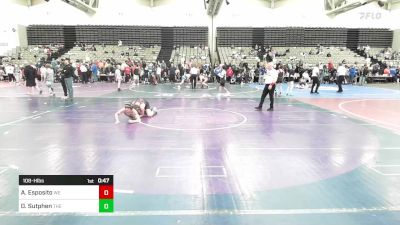 108-H lbs Consi Of 8 #2 - Alex Esposito, West Essex vs Derek Sutphen, The Shop