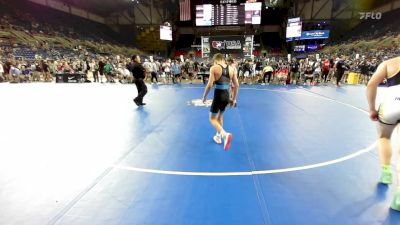 100 lbs Rnd Of 32 - Nico Emili, PA vs Nicholas Freeze, IN