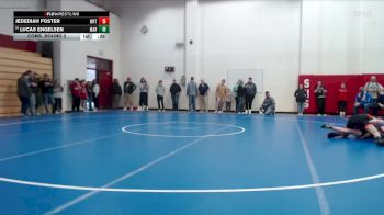 120 lbs Cons. Round 2 - Lucas Engelsen, Martinsville vs Jedediah Foster, WRTC