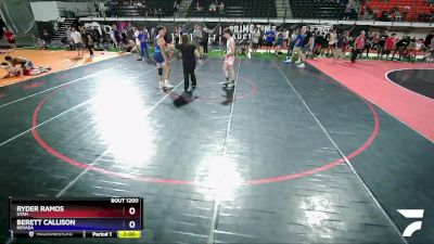 160 lbs Cons. Round 2 - Ryder Ramos, Utah vs Berett Callison, Nevada