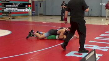 120 lbs Champ. Round 1 - Zayiden Magana, Western vs Adrian Salcido, Rancho