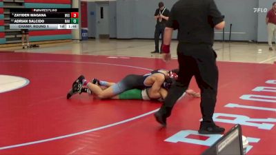 120 lbs Champ. Round 1 - Zayiden Magana, Western vs Adrian Salcido, Rancho