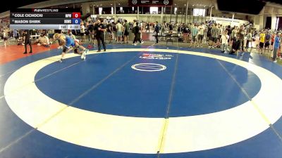 132 lbs Cons. Round 4 - Cole Cichocki, Michigan Premier WC vs Mason Shirk, Big Game Wrestling Club