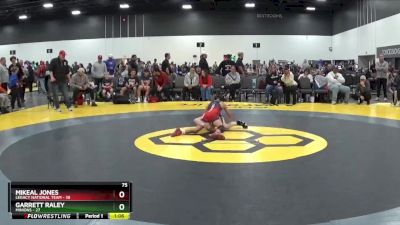75 lbs Round 3 - Garrett Raley, Minions vs Mikeal Jones, Legacy National Team