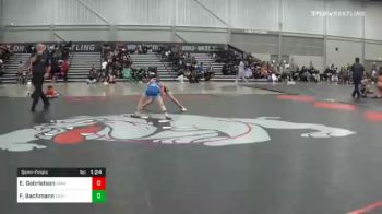 70 lbs Semifinal - Eli Gabrielson, Smwc Wolfpack vs Fred Bachmann, East Coast Bandits