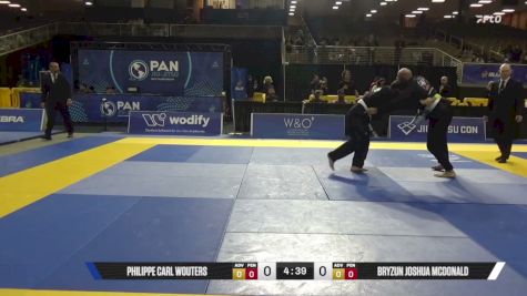 Bryzun Joshua McDonald vs Philippe Carl Wouters 2026 Pan Jiu Jitsu IBJJF Championship