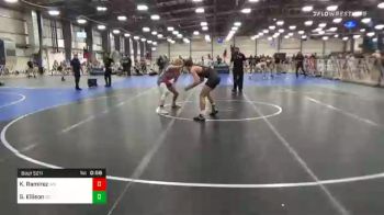 138 lbs Consolation - Kaleb Ramirez, WV vs Gabriel Ellison, SC