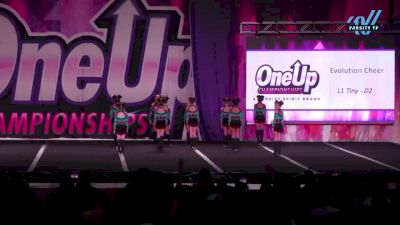 Evolution Cheer - Teal Smash [2023 L1 Tiny - D2 Day 2] 2023 One Up Grand Nationals
