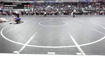 100 lbs Round Of 16 - Tristen Dupriest, Slyfox Wrestling Academy vs Eddie Jones, Wave Wrestling Club