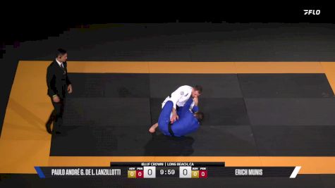 Erich Munis vs Paulo André G. De L. Lanzillotti 2025 IBJJF The Crown Presented by Flograppling