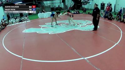 135 lbs Aleiya Cullinan, North Dakota Gold vs Haley Pitts, Texas Red