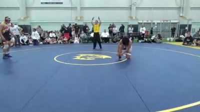 205 lbs Round 1 - Jonathan Mercer, Metro All-Stars vs Christien Hannahs, Rebelliousness