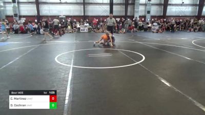 85 lbs Consi Of 8 #2 - Camren Martinez, Unattached vs Daniel Cochran, Unattached