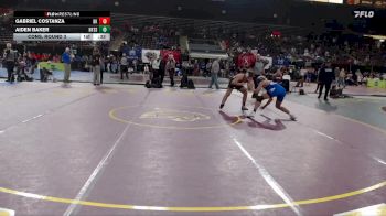 150 lbs Cons. Round 3 - Aiden Baker, Nyssa vs Gabriel Costanza, Bishop Kelly