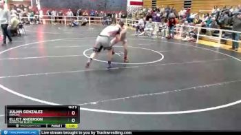 160 lbs Champ. Round 1 - Julian Gonzalez, Rawlins vs Elliot Anderson, Burns/Pine Bluffs