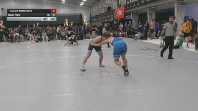 215 lbs Cons. Semis - Jacob Hutchins vs Max Fox, The Den Franklin