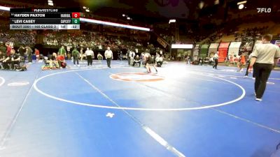 165 Class 3 lbs Cons. Round 2 - Hayden Paxton, Hannibal vs Levi Casey, Capital City