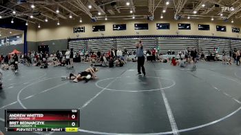 100 lbs Round 3 (4 Team) - Andrew Whitted, Legacy Dragons vs Bret Bednarczyk, Hanover Hawkeye