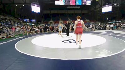 155 lbs Champ. Rd Of 32 - Kaylen McAtee, KS vs Callie Carr, IL