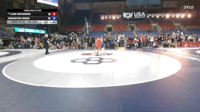 165 lbs Cons. Rd Of 16 - Liam Richards, WI vs Kingston Sikes, OK