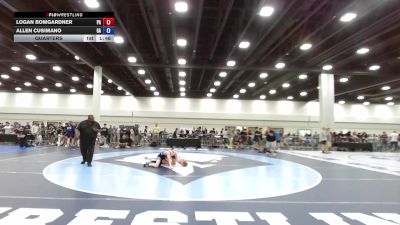 94 lbs Quarters - Logan Bomgardner, PA vs Allen Cusimano, GA