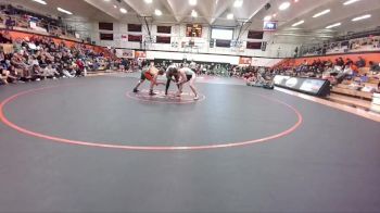 215 lbs Pool A - Darren Calhoun, Pinedale vs Mason Dehmel, Worland High School