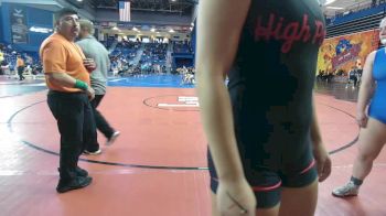 155 lbs Quarterfinal - Ella Poalillo, High Point Regional vs Maya Garcia, Buckhannon Upshur