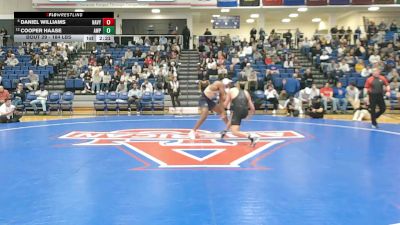 184 lbs Round Of 16 - Daniel Williams, Navy vs Cooper Haase, Army West Point