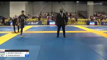 ELIJIAH REUBEN TAGALOG vs DAMION SHAUN ORANDY 2021 American National IBJJF Jiu-Jitsu Championship