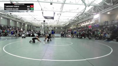 138 lbs Consi Of 8 #1 - Anthony Fusco, New Britain vs Hassan Allami, Hall