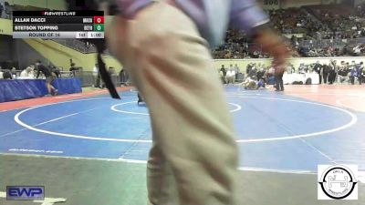 68 lbs Consi Of 16 #1 - Allan Dacci, MacArthur Wrestling vs Stetson Topping, Bethel