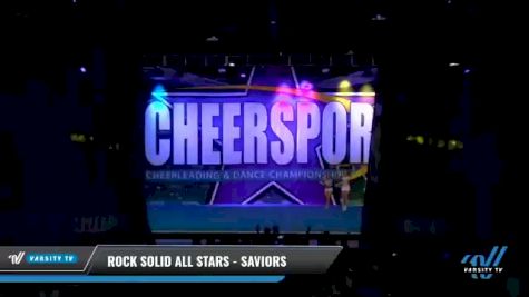 Rock Solid All Stars - SAVIORS [2021 L4 International Open Day 2] 2021 CHEERSPORT National Cheerleading Championship