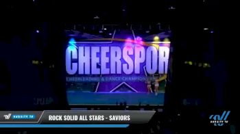 Rock Solid All Stars - SAVIORS [2021 L4 International Open Day 2] 2021 CHEERSPORT National Cheerleading Championship