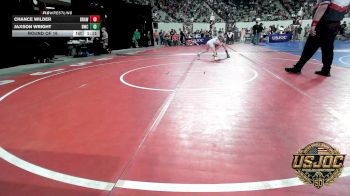 64 lbs Round Of 16 - Chance Wilder, Brawlers vs Jaxson Wright, Bartlesville Wrestling Club