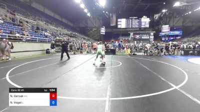 145 lbs Cons 32 #1 - Nocholas Varvak, Massachusetts vs Nolan Vogel, Illinois