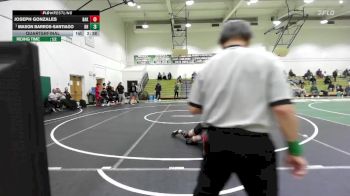 125 lbs Quarterfinal - Mason Barros-Santiago, Rio Hondo vs Joseph Gonzales, Bakersfield College