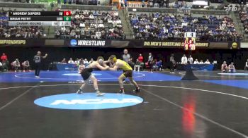 165 lbs Champ. Round 1 - Andrew Supers, Baldwin Wallace vs Brian Petry, Cornell College