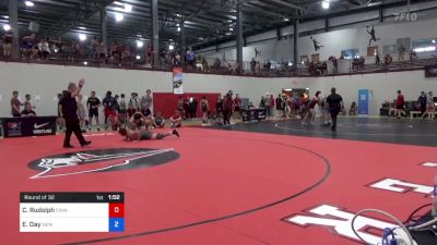 125 kg Round Of 32 - Cooper Rudolph, Cavalier Wrestling Club vs Evan Day, New York